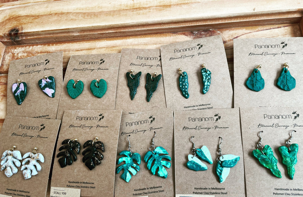 Botanical Earrings - Premium