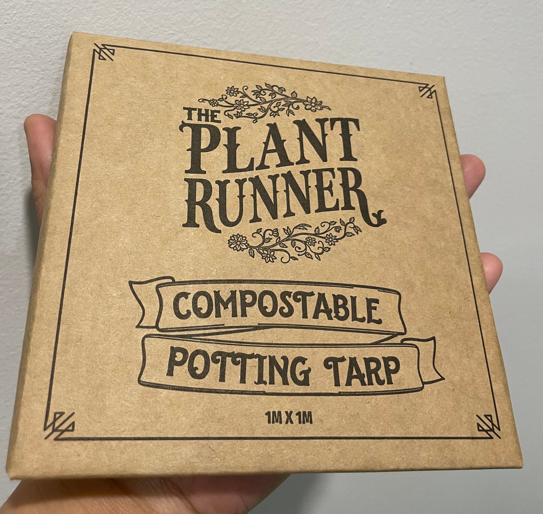 The Plant Runner - Compostable Potting Tarp