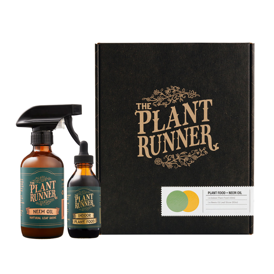 The Plant Runner - Neem Oil Leaf Shine and Indoor Plant Food