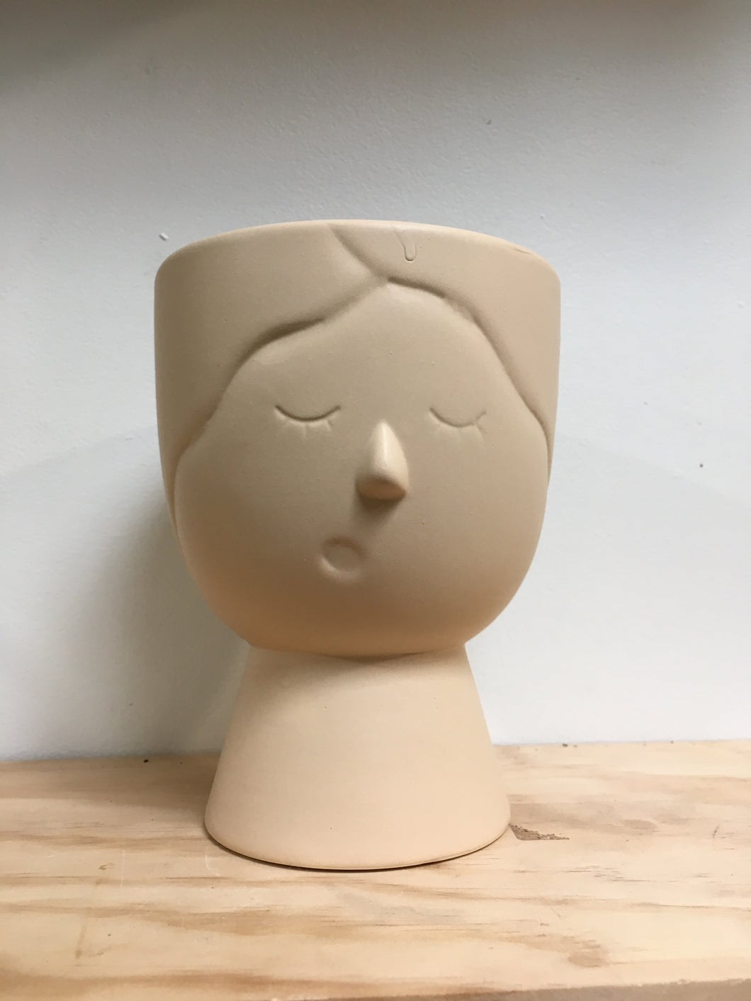 Molly Face - Natural - 11x12x16cm