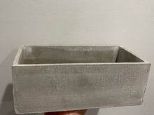 Load image into Gallery viewer, Rectangle cement pot
