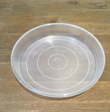 Load image into Gallery viewer, Clear Plastic Saucer 175mm, 200mm, 250mm
